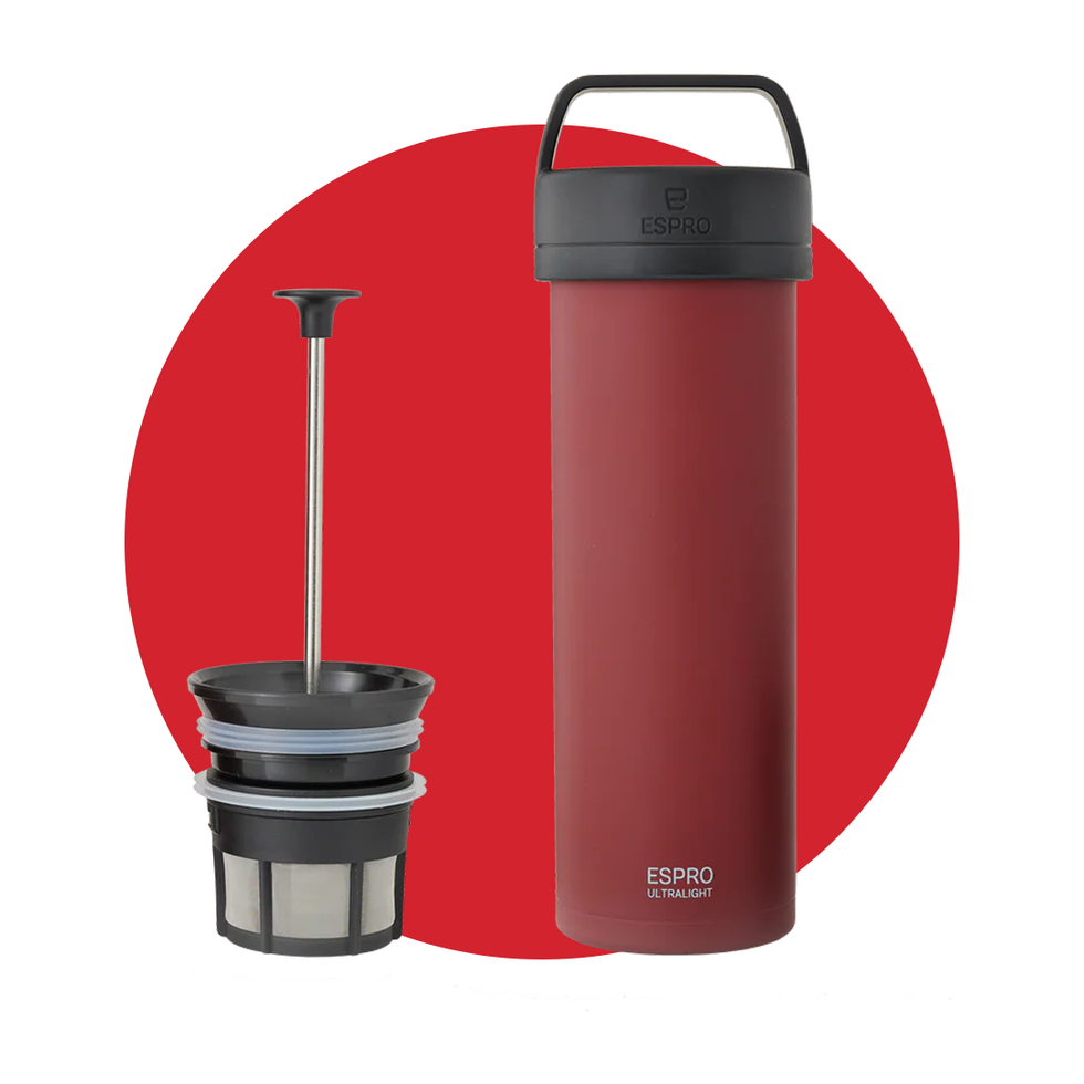 Amber Glass French Press - alpenglow apparel