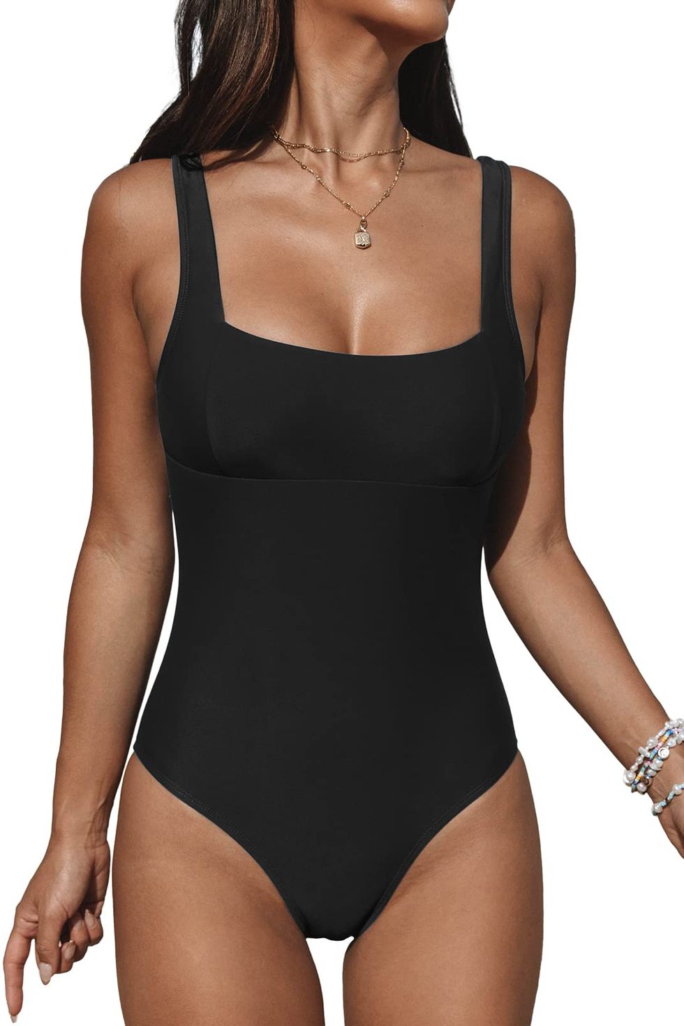  Yonique 2 Piece Rash Guard for Women Long Sleeve Swimsuits Zip  Front Swim Shirt UPF 50+ Black M : Clothing, Shoes & Jewelry