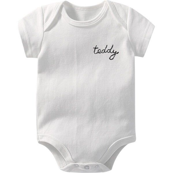 My Name Is! Embroidered Bodysuit