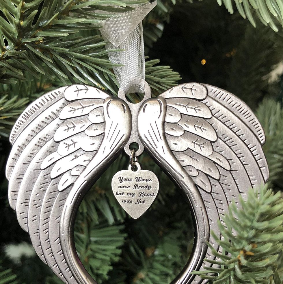 'Your Wings Were Ready But My Heart Was Not' Ornament
