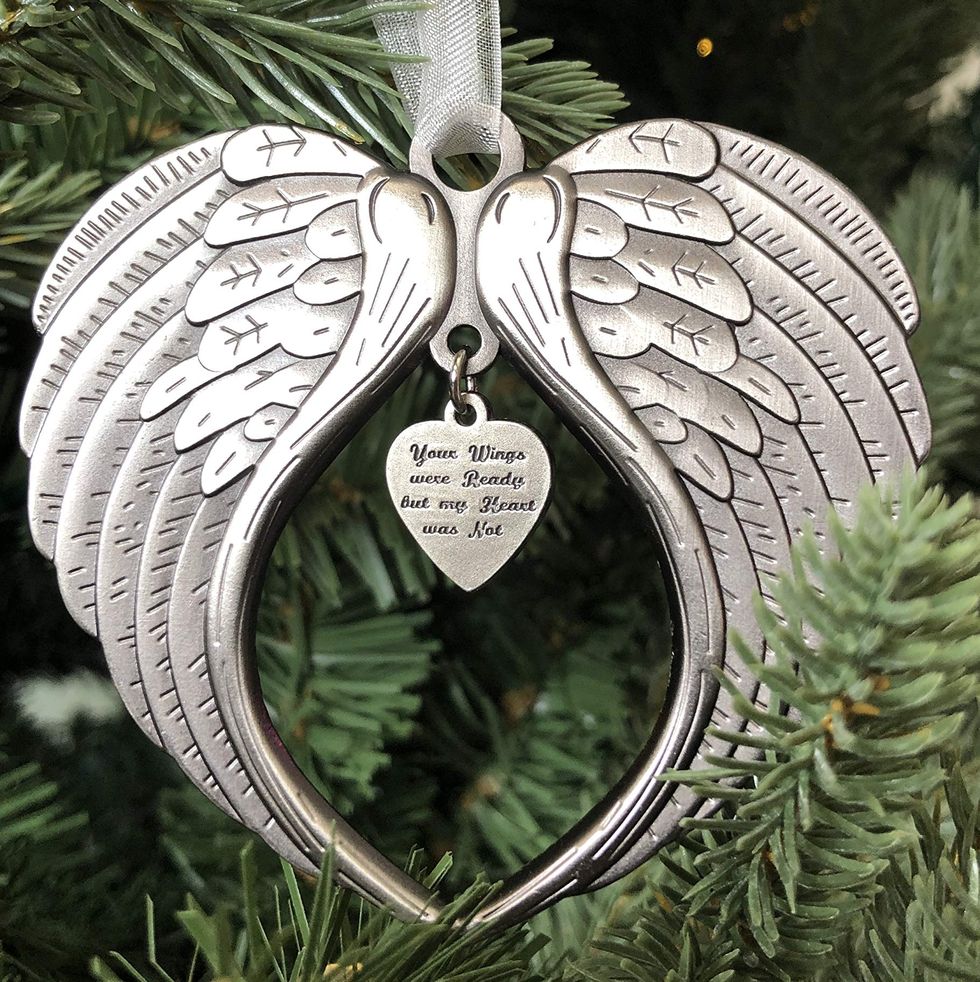'Your Wings Were Ready But My Heart Was Not' Ornament