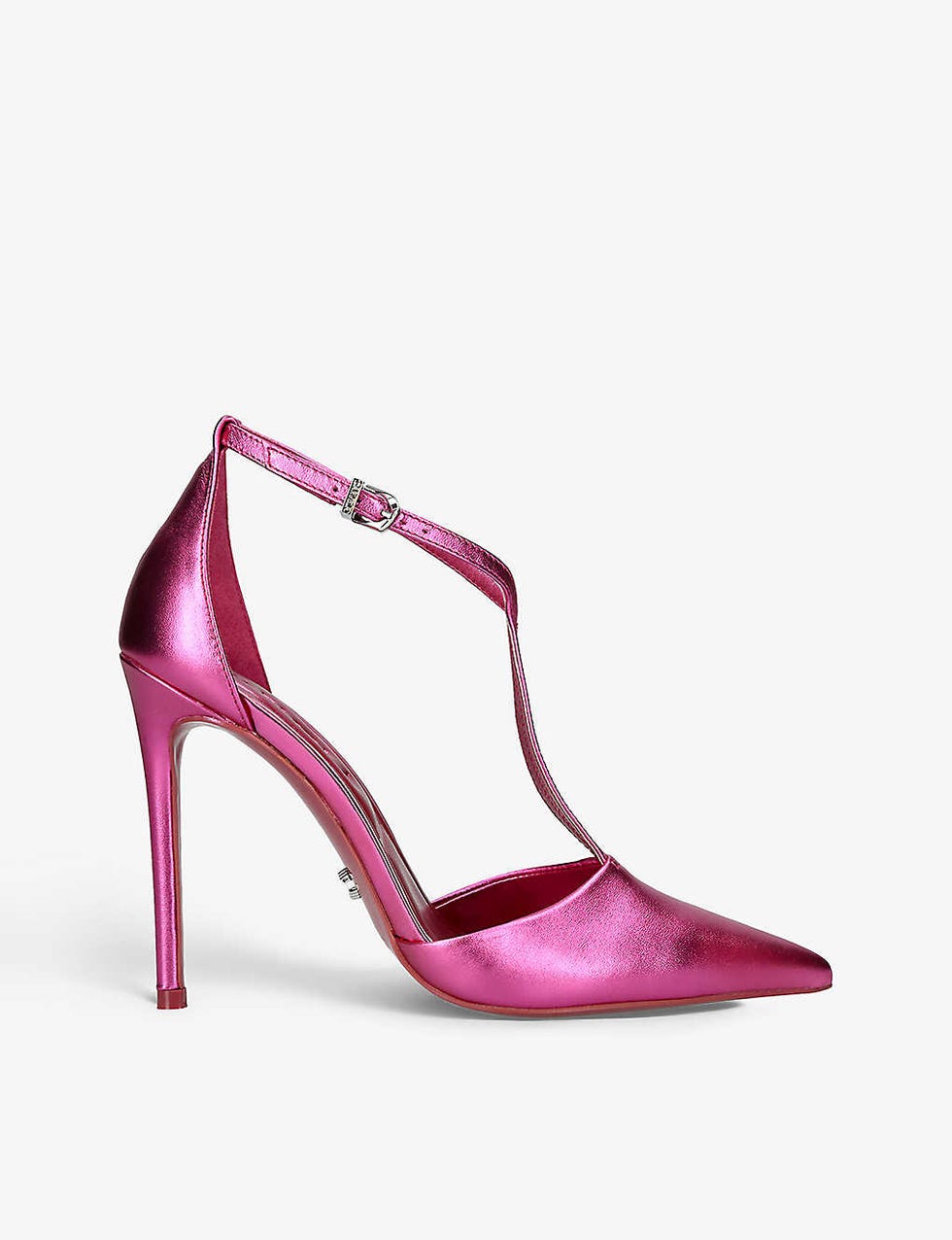 Vanity 110 T-strap leather heeled courts