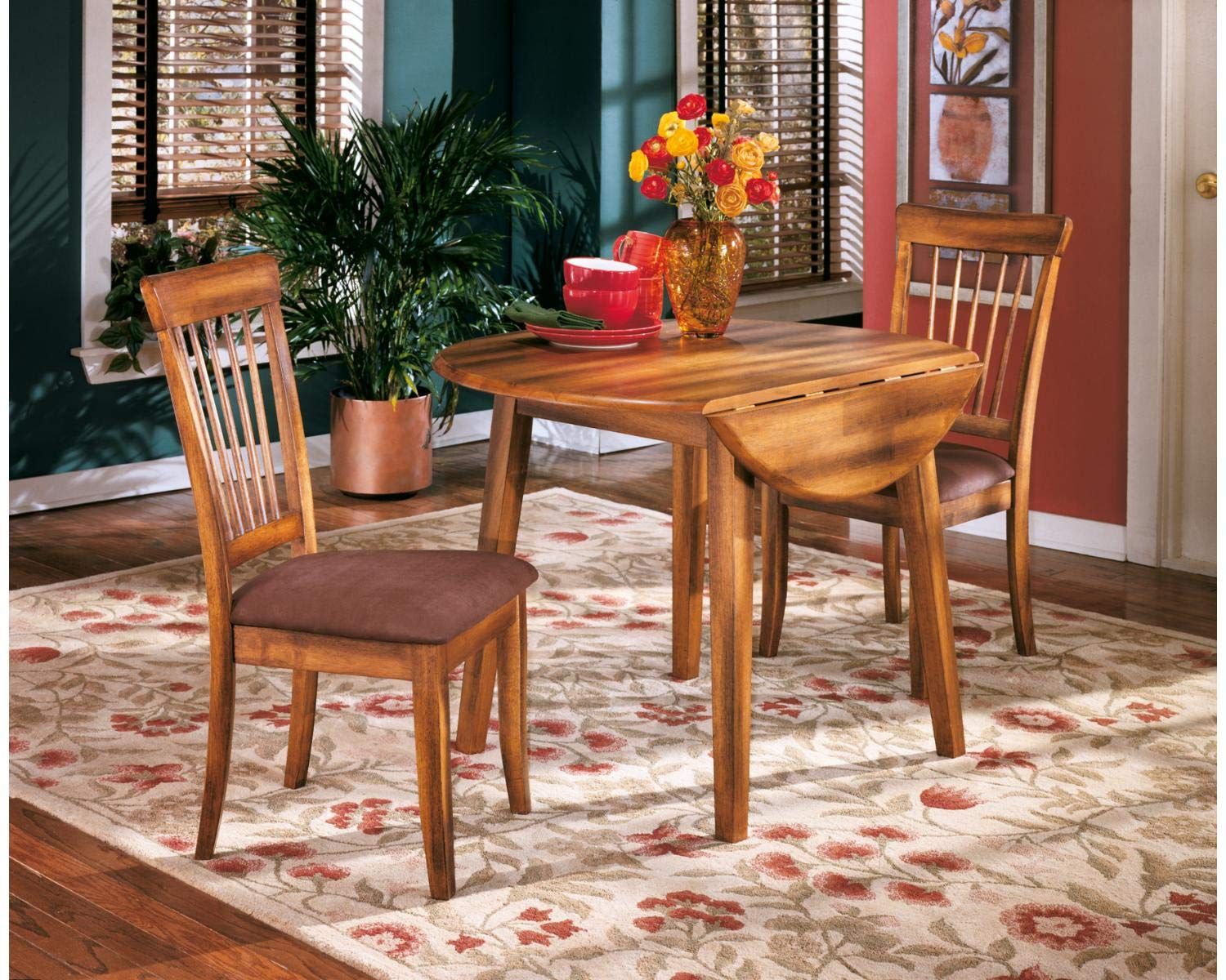 Rectangular drop leaf table on sale for small spaces