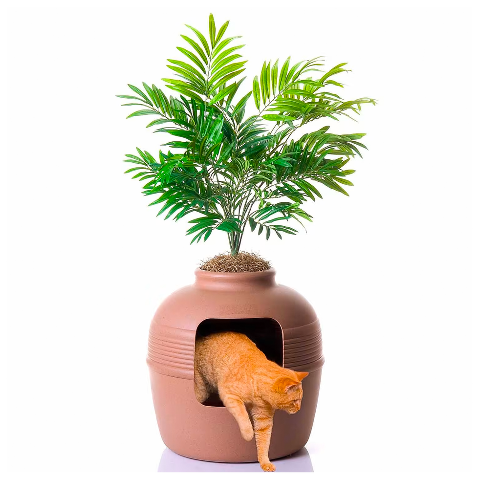 Hidden Cat Litter Planter 