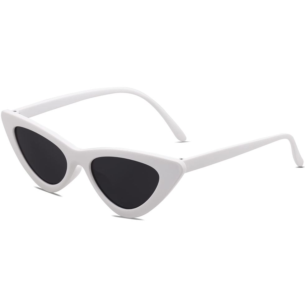White Cat Eye Sunglasses