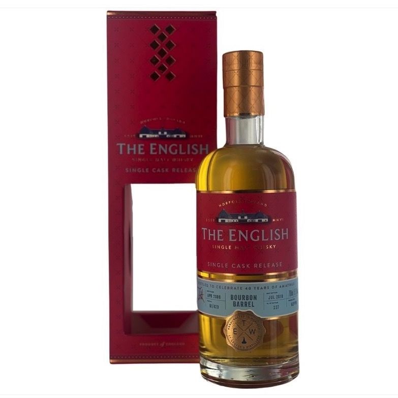 English Whisky Co. Single Cask Release Malt Amathus Selection