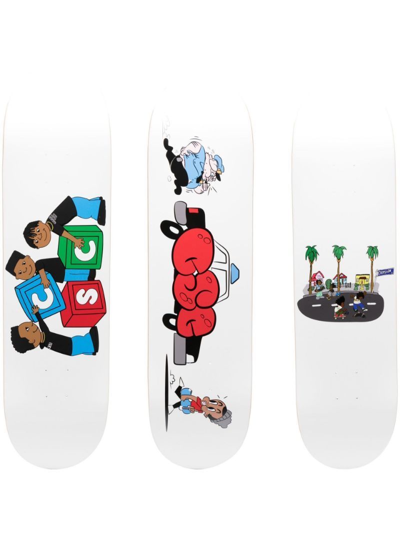 x Browns Set of 3 CSC Skate Decks