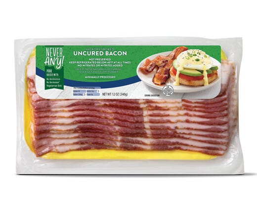 ALDI Never Any! Hickory Bacon