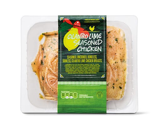 ALDI Fresh Seasoned Chicken Breasts