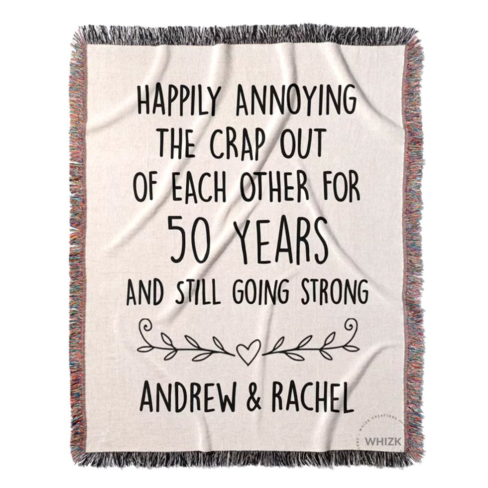 The Best 50th Wedding Anniversary Gifts