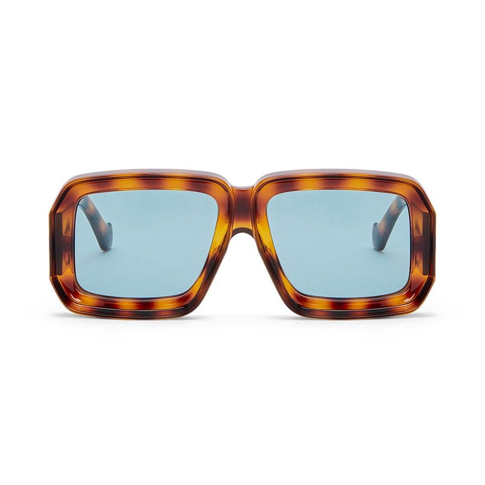 Oversized Square Monochromatic Sunglasses
