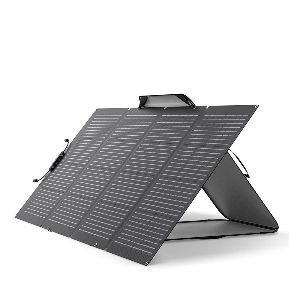 220W Bifacial Foldable Solar Panel