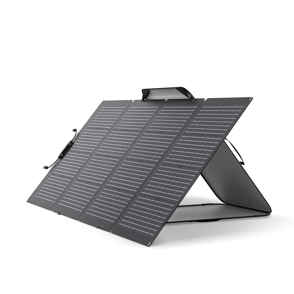 Bifacial Foldable Solar Panel