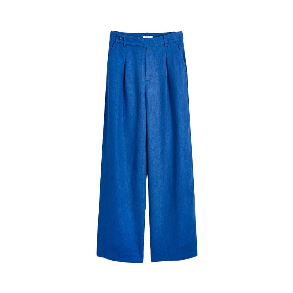 The Harlow Wide-Leg Pant in 100% Linen