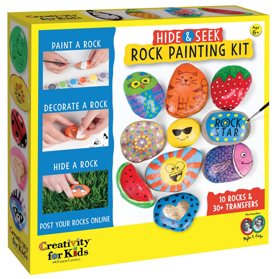 Hide & Seek Rock Painting Kit