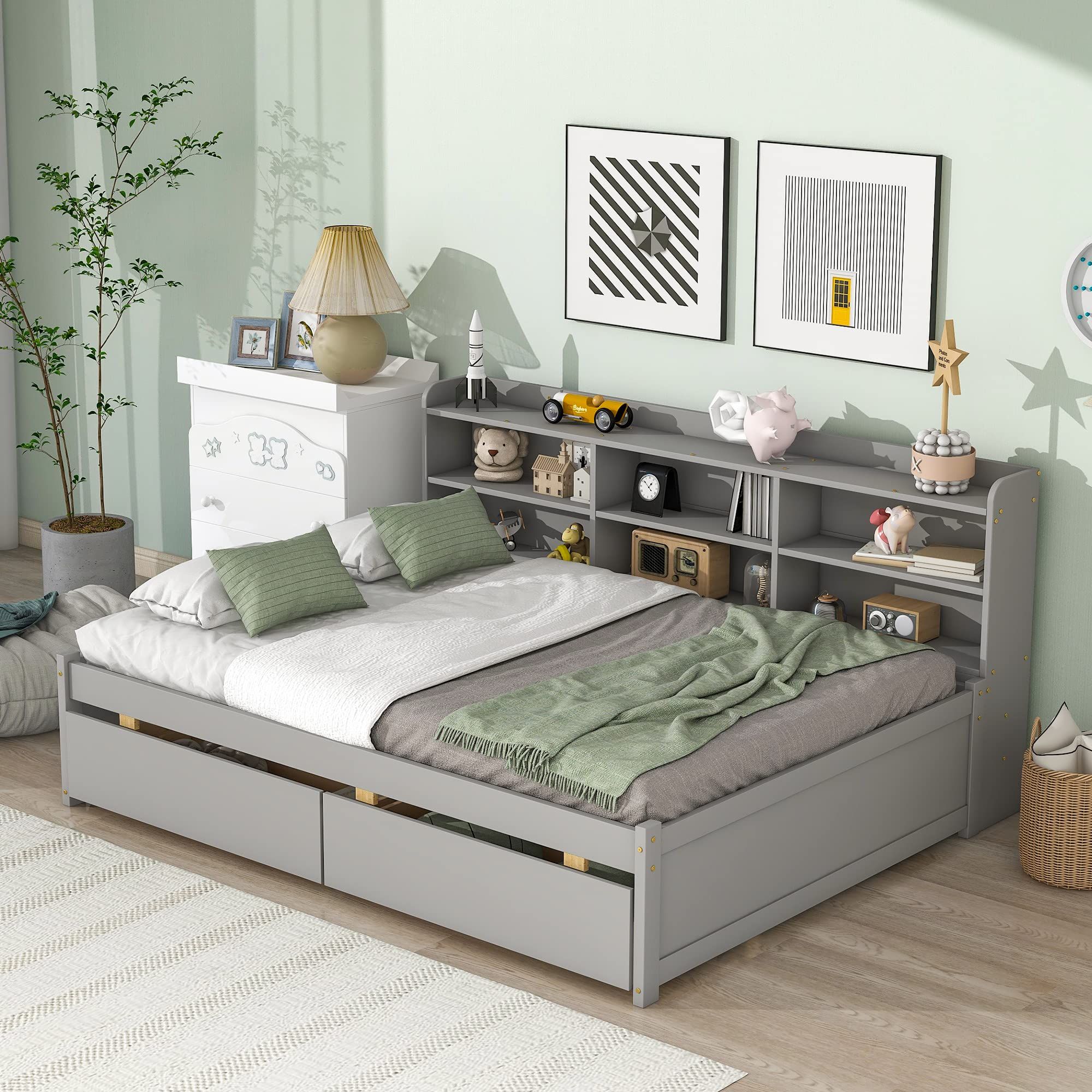 Single bed plus mattress and storage-