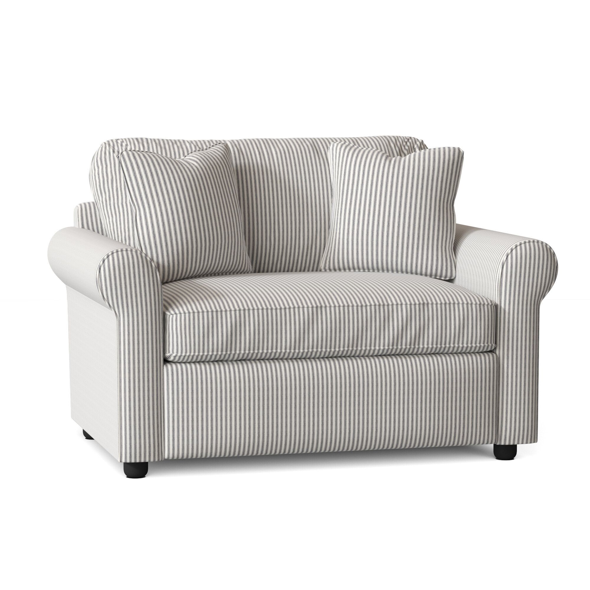 Double wide accent outlet chair