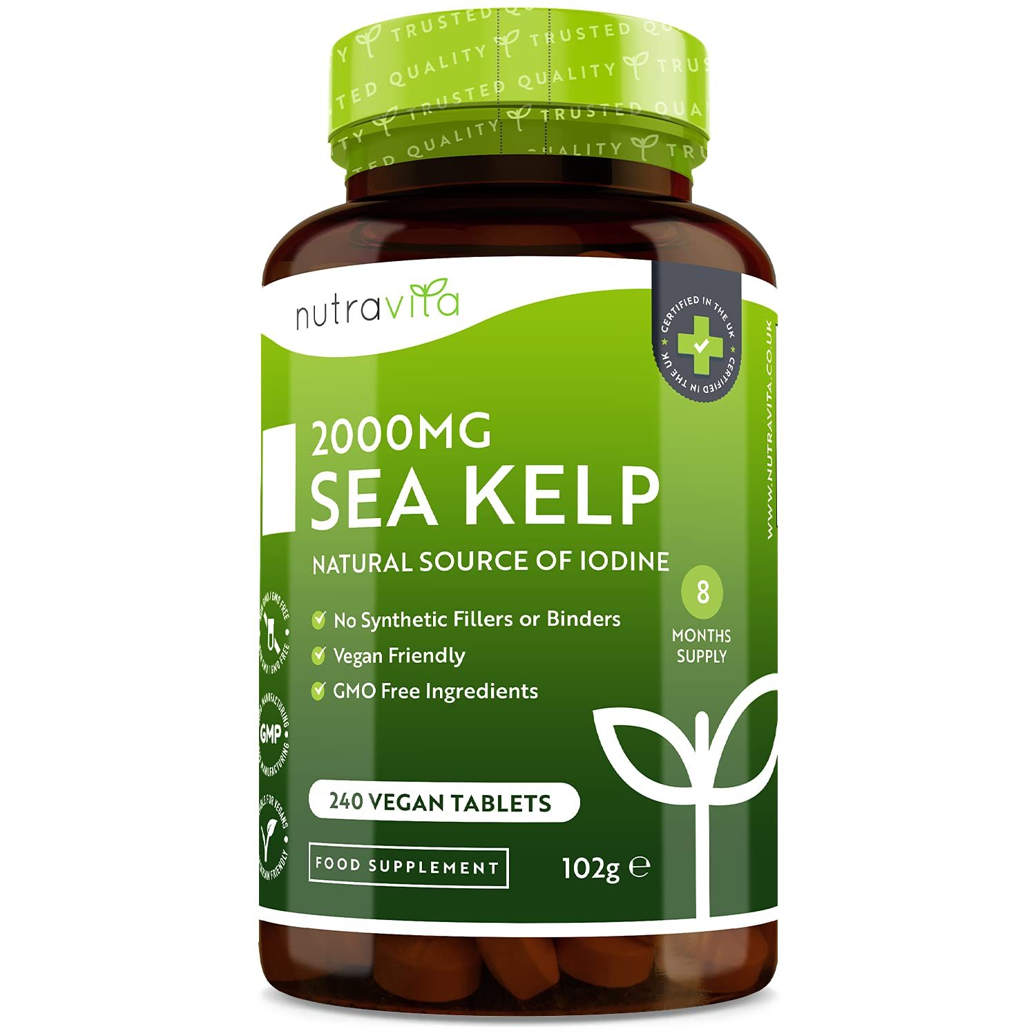 Kelp iodine shop supplement