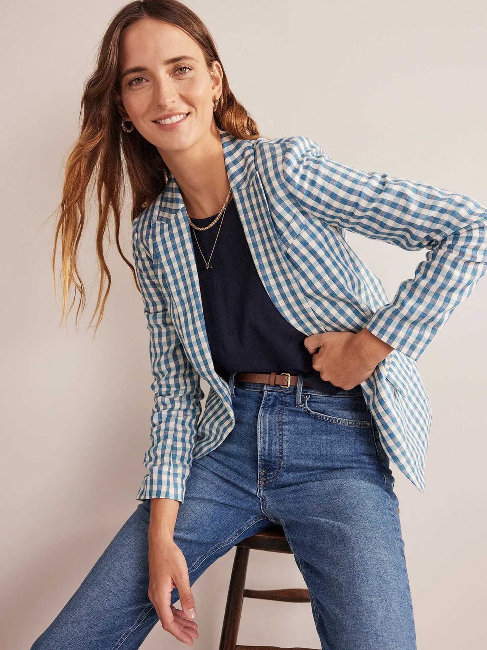 The Cambridge Linen Blazer