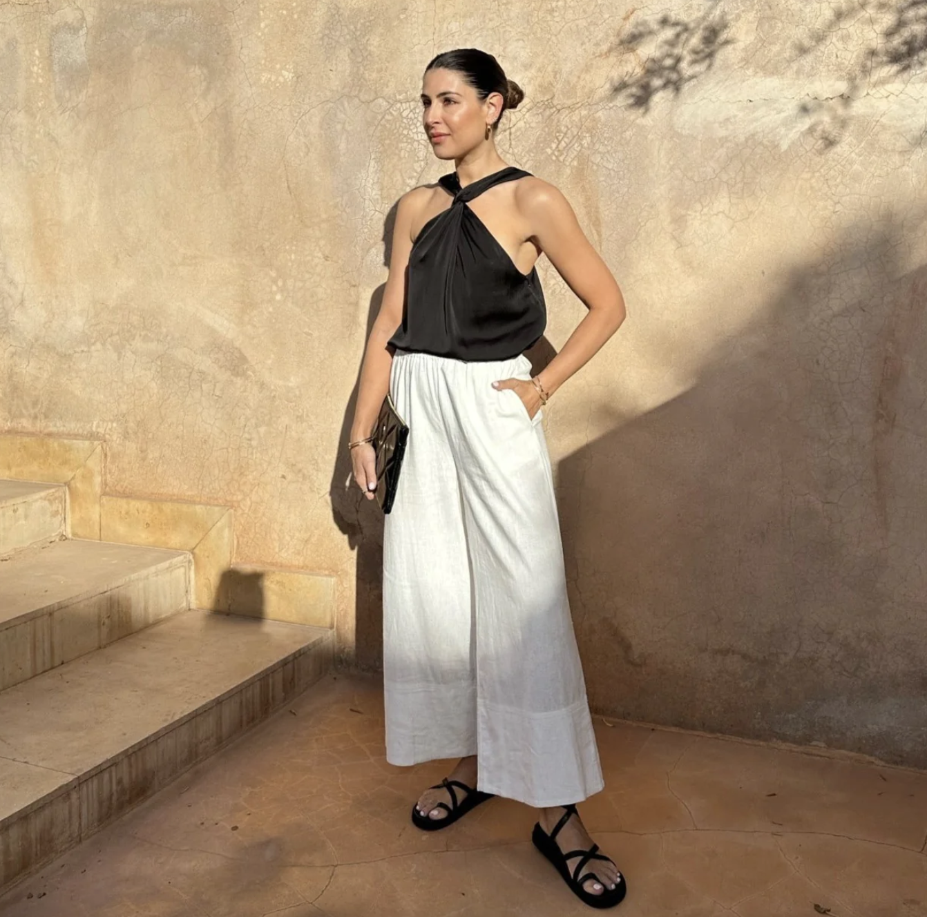 5 Ways to Style White Linen Pants  The UNDONE