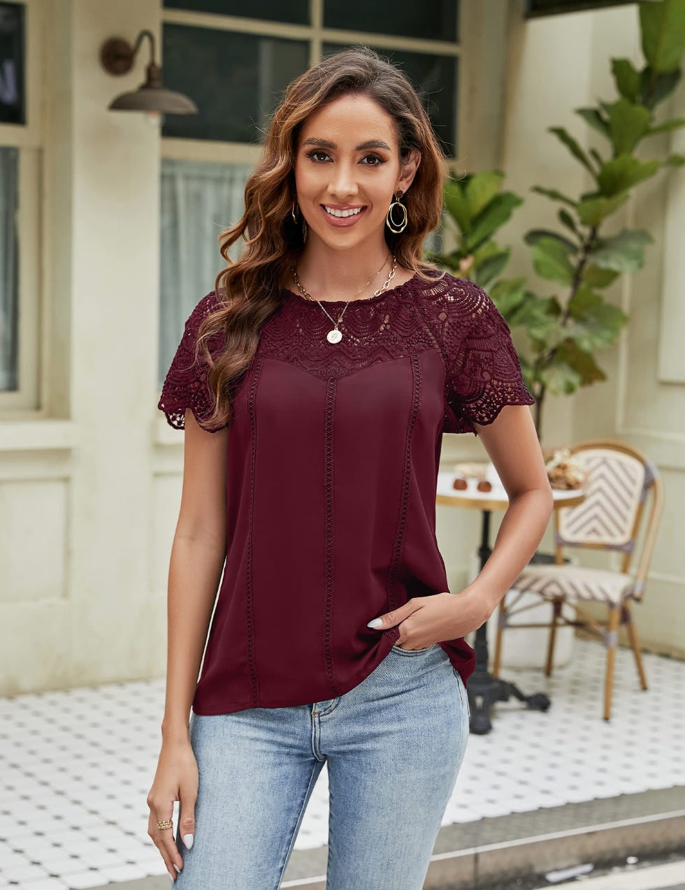 Women's Lace Blouse