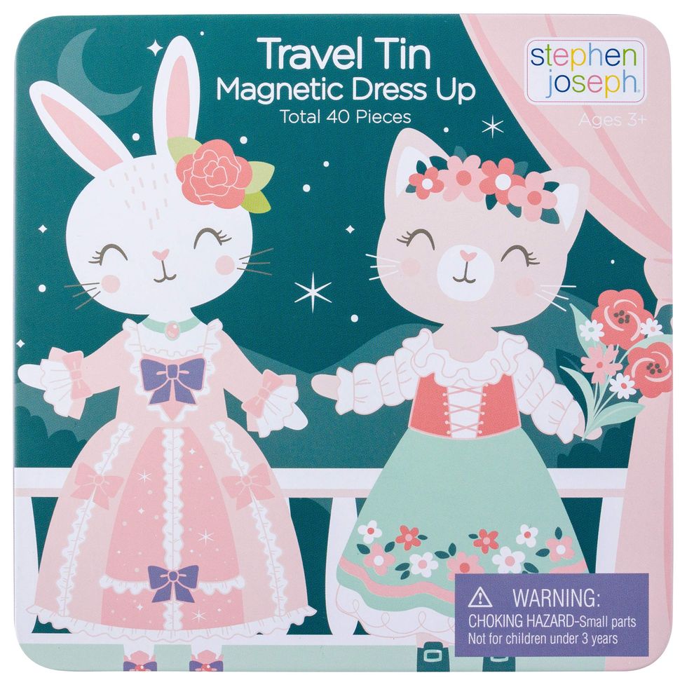 Travel Tin Magnetic Dress Up, Unicorn and Mermaid