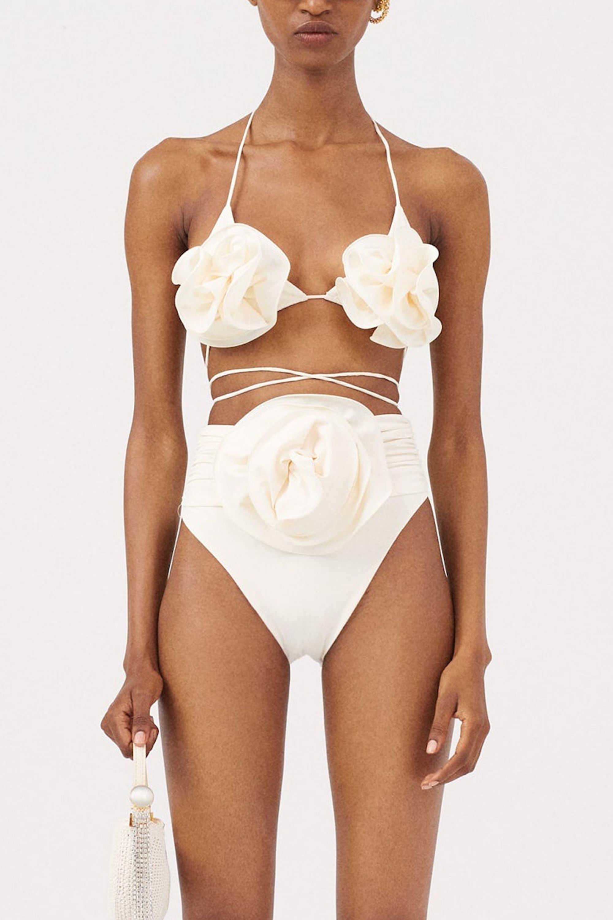 White sales bridal swimsuit