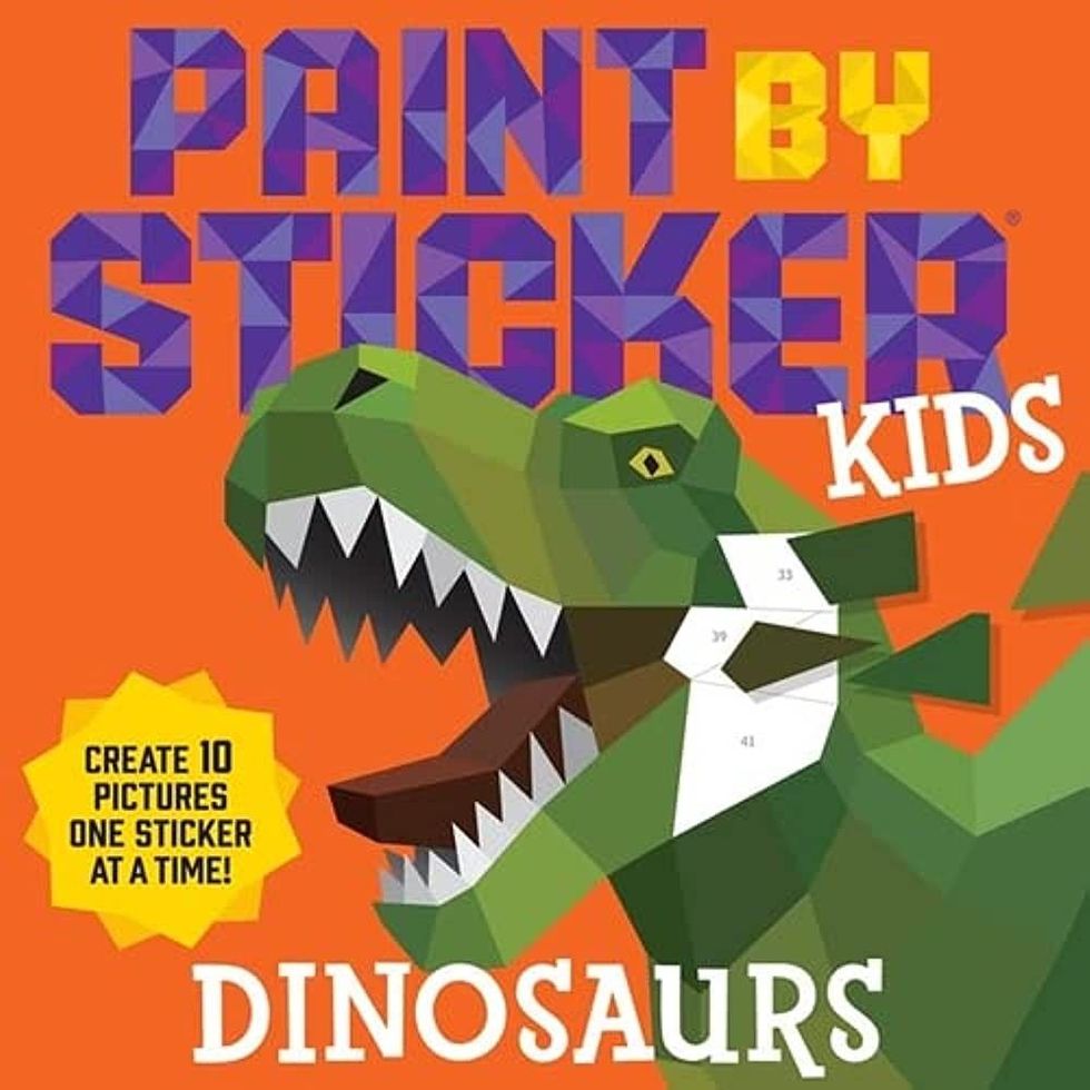 Paint by Sticker Kids: Dinossauros