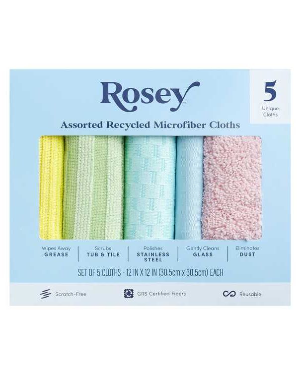 Assorted Recycled Microfiber Cloths