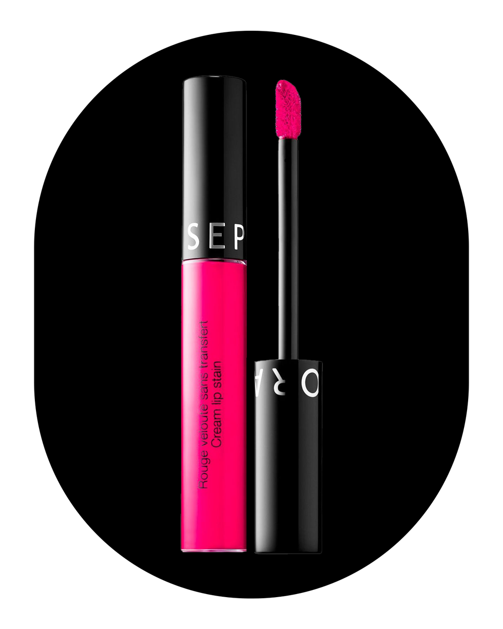 Cream Lip Stain Liquid Lipstick in 92 Flaming Flamingo