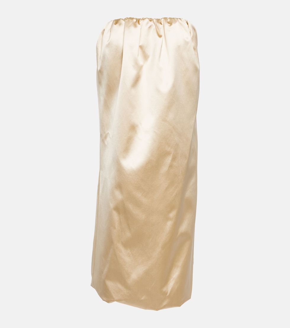 Yara cotton-blend balloon dress