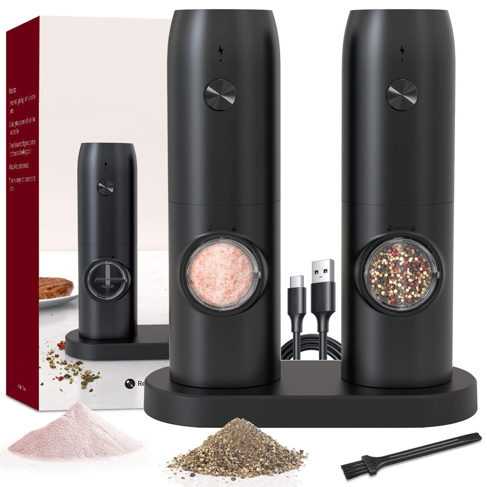 Electric Salt and Pepper Grinder Set of 2