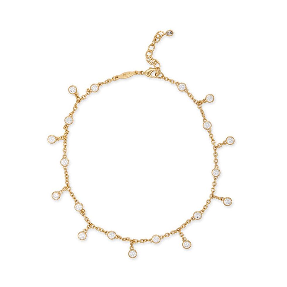 Diamond Anklets and Body Chains Summer Jewelry Trend