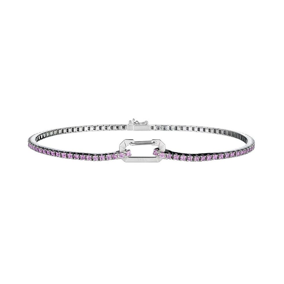 Paris Sapphire & 18kt White-Gold Anklet Paris Sapphire & 18kt White-Gold Anklet
