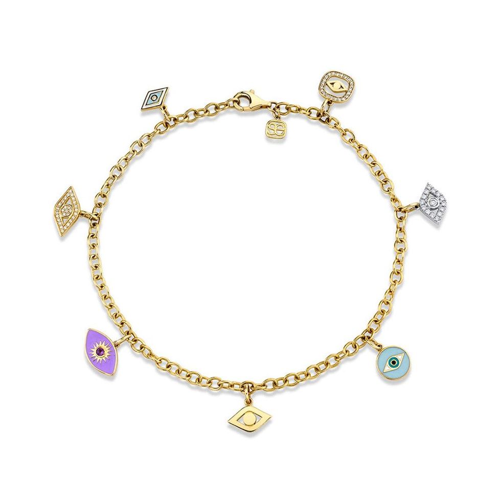 Gold & Diamond Protection Anklet