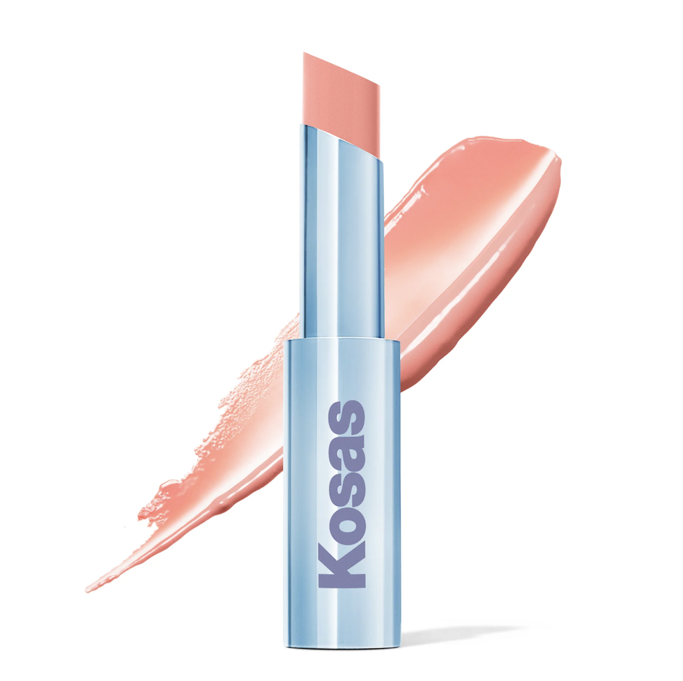 Kosas Wet Stick Moisturizing Shiny Sheer Lipstick with Ceramides Bikini Blaze 0.10 oz / 3 g