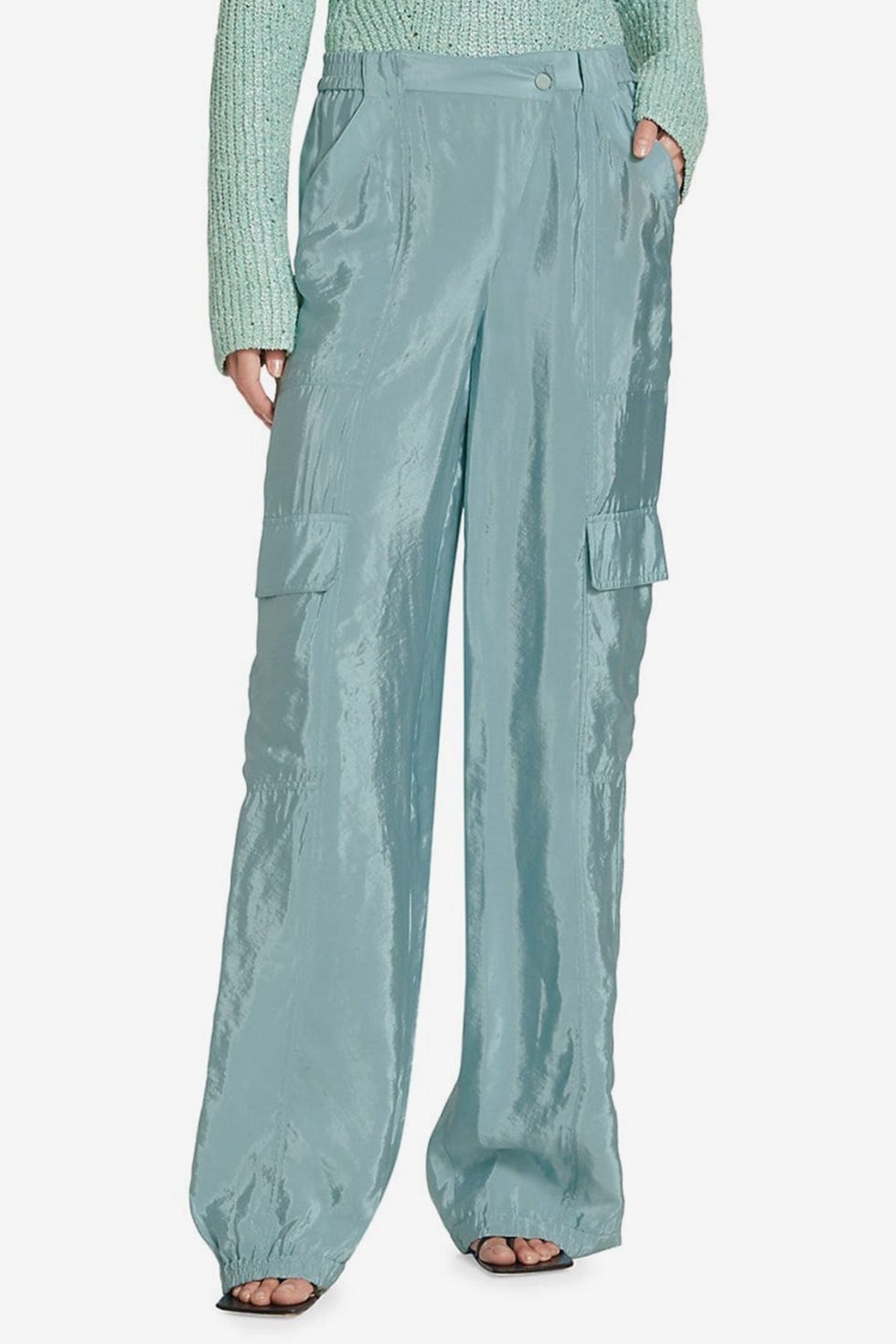 Artemis Parachute Cargo Pants IN BLUE 