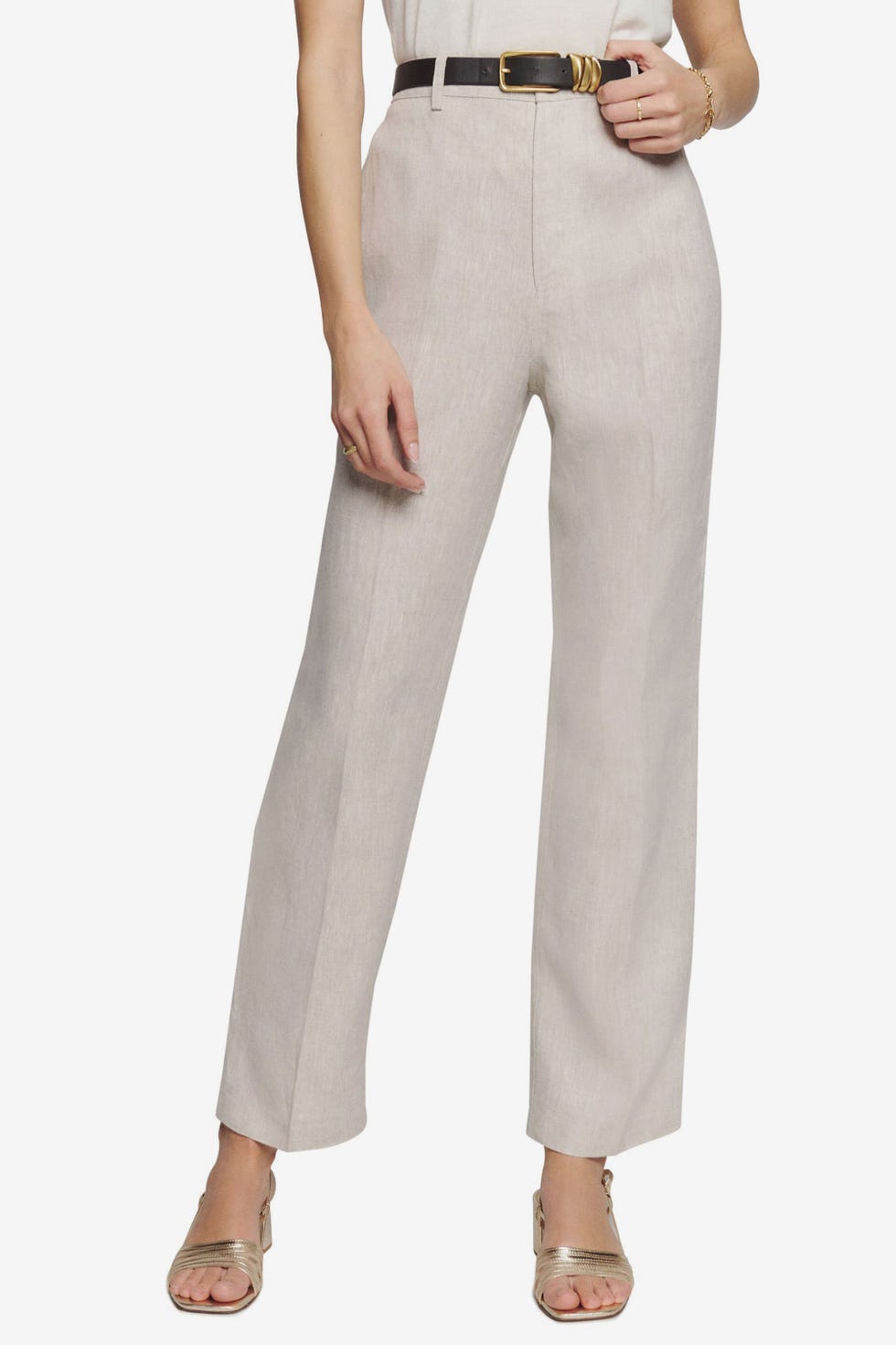 Freddie Wide Leg Linen Pants