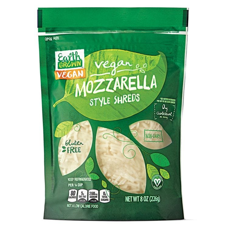 Vegan Mozzarella Style Shreds