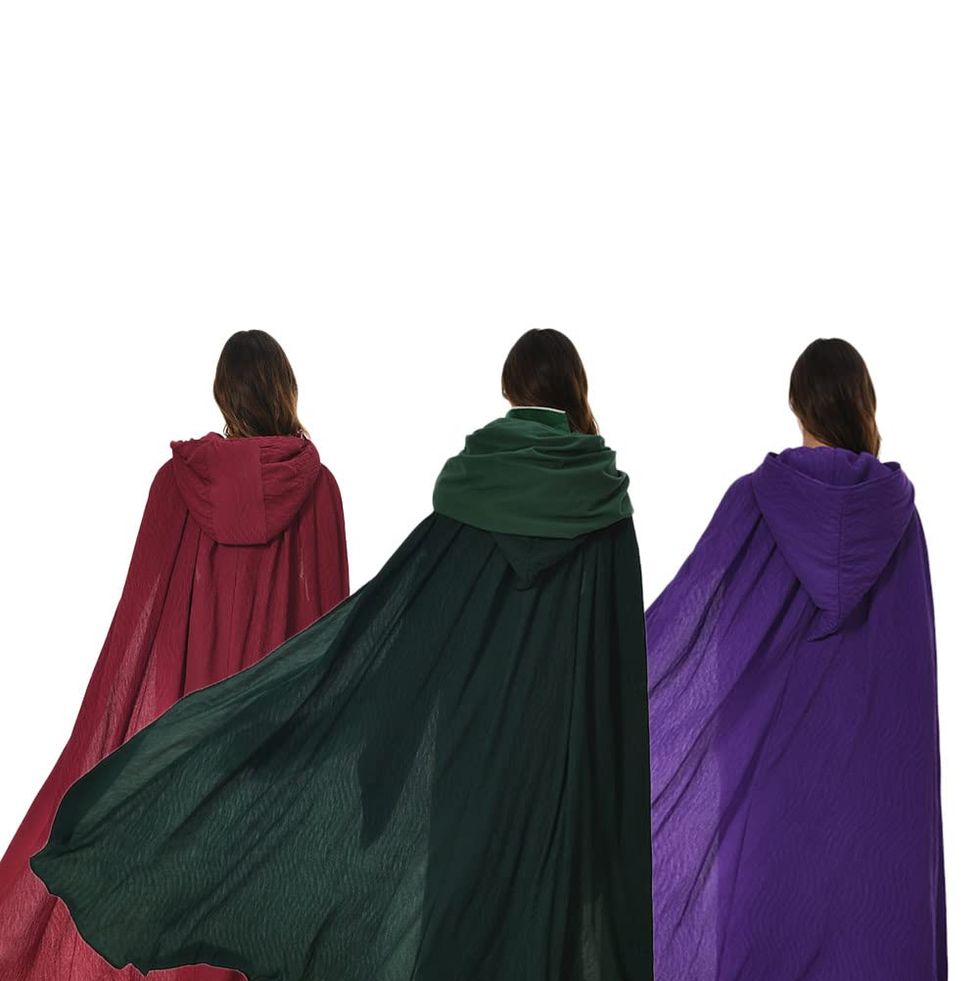 Winifred, Mary, Sarah Sanderson Hooded Cloak Cape