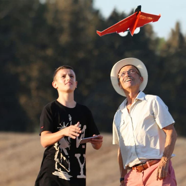 Smartphone Controlled Paper Airplane Kit