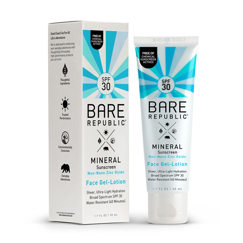 Mineral SPF 30 Face Sunscreen Gel-Lotion