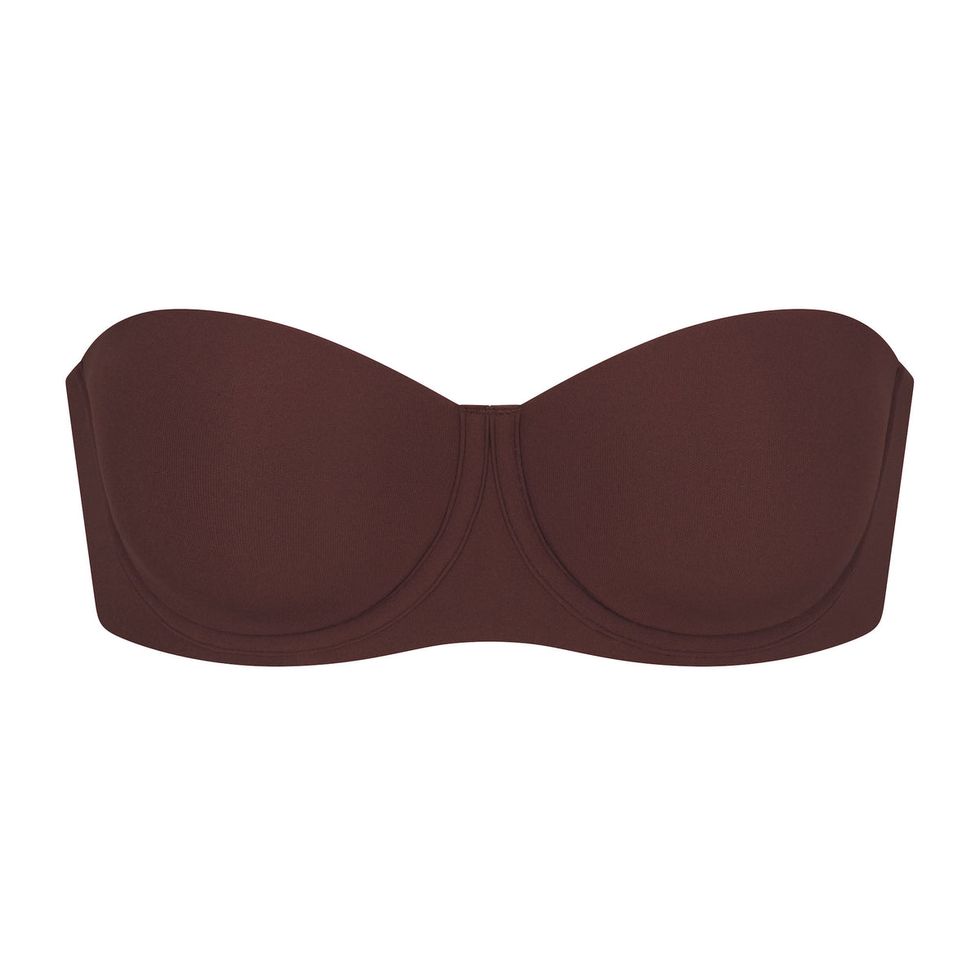 Women's Tube Top Seamless 1/2 Cup Bra. Strapless Push Up With