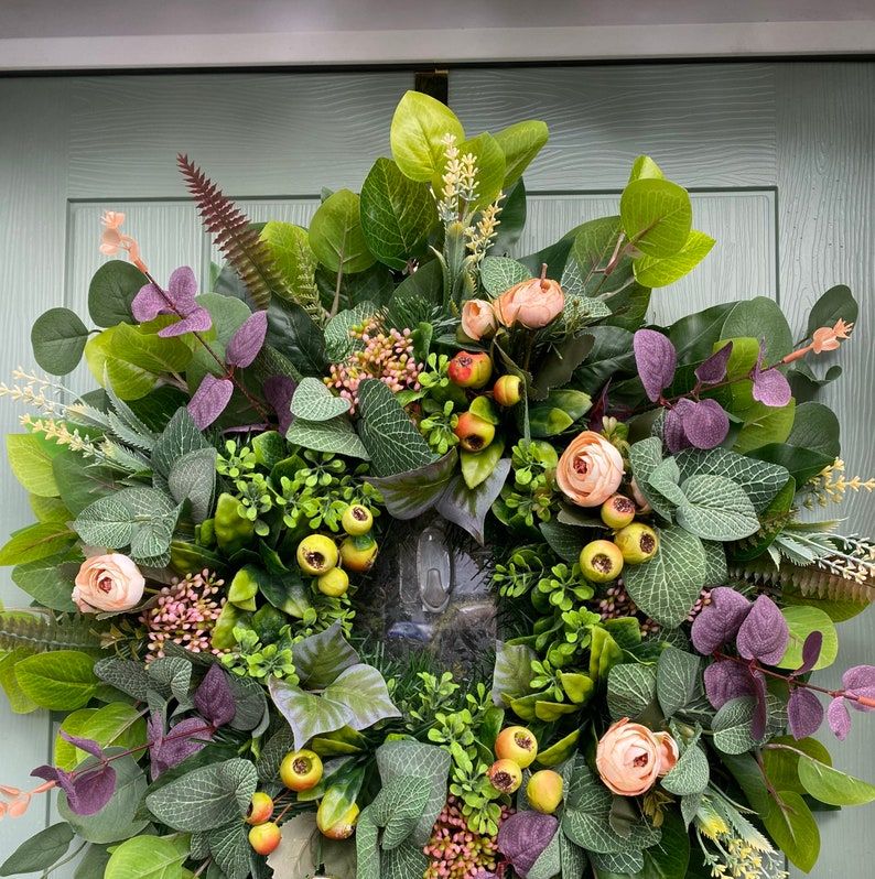 All year round wreath for front door