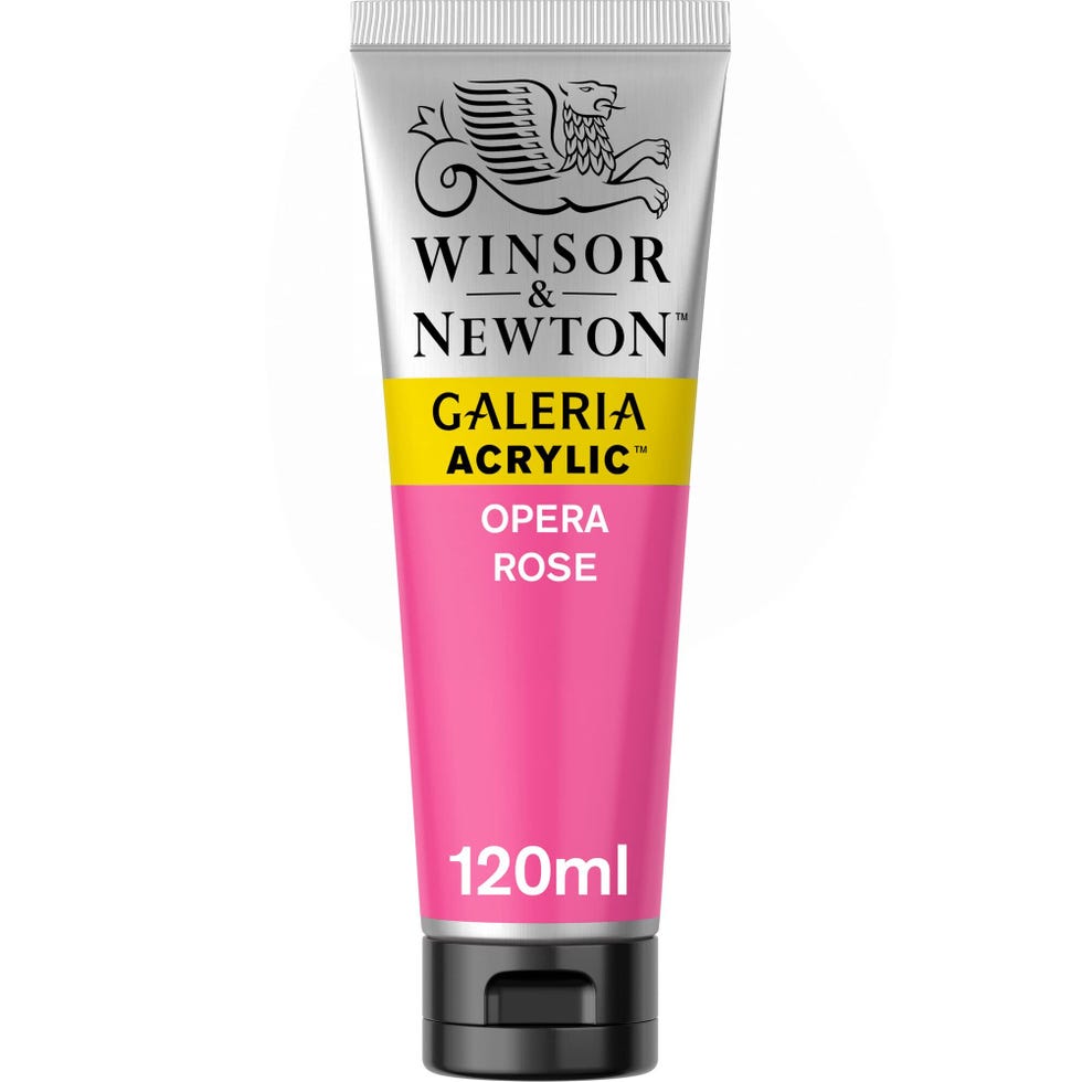 Pintura acrílica rosa