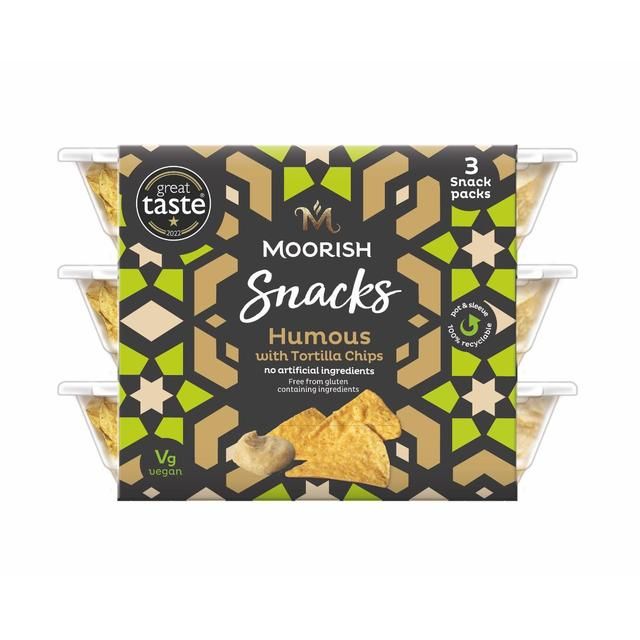 Moorish Humous Snack Pack Trio