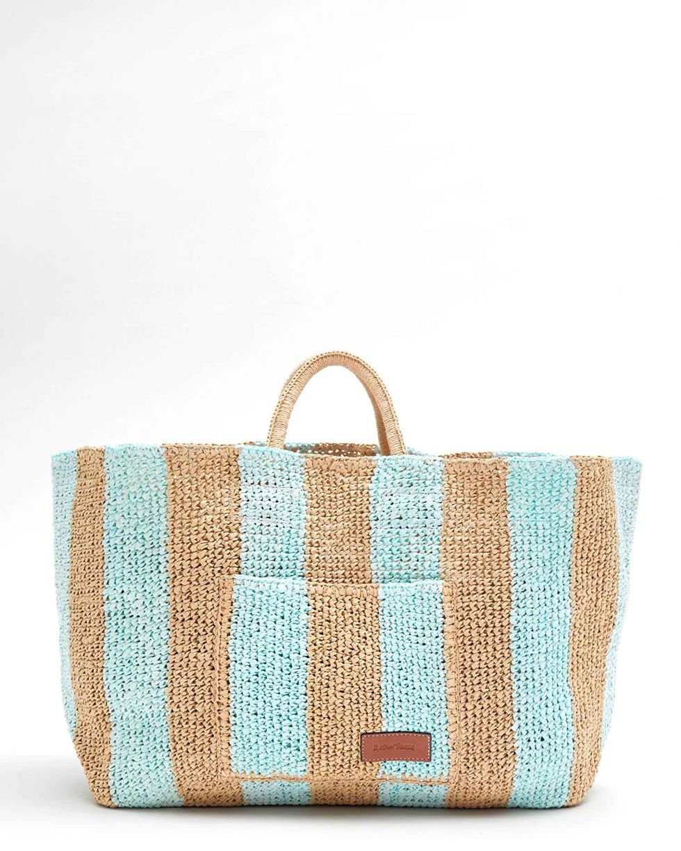 Large Woven Straw Tote