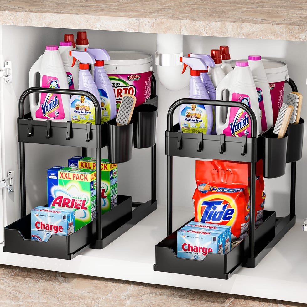 Mueble deslizable para organizar en dos niveles