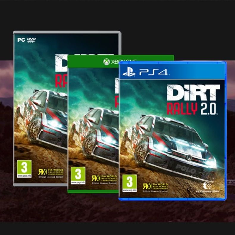 DiRT Rally 2.0 (PC, Playstation, Xbox)
