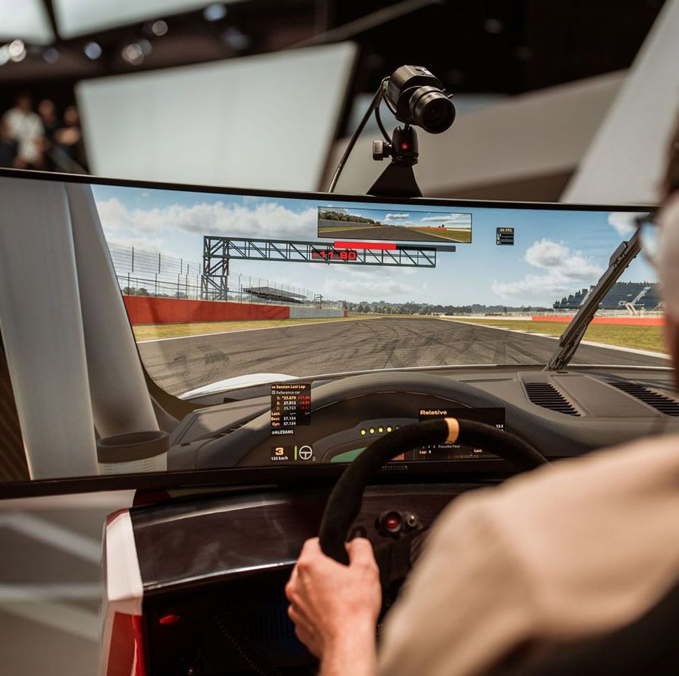 Deluxe Triple Screen Racing Simulator - AGR Las Vegas